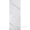 Painel de revestimento de PVC de mármore de Marara White Carrara de 1m de largura